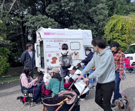 イベント会場での活動風景
